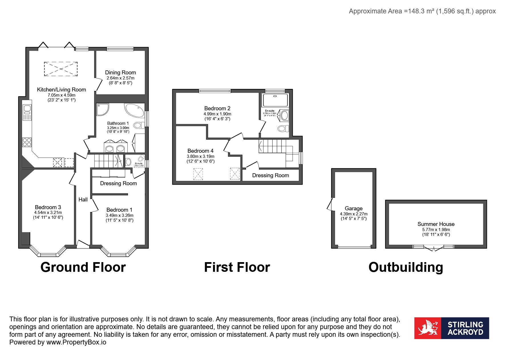 70, Vicarage Road, Surrey floorplan
