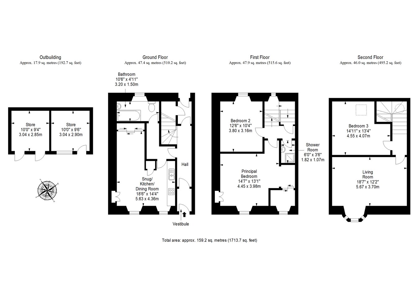 8, George Terrace, Anstruther floorplan