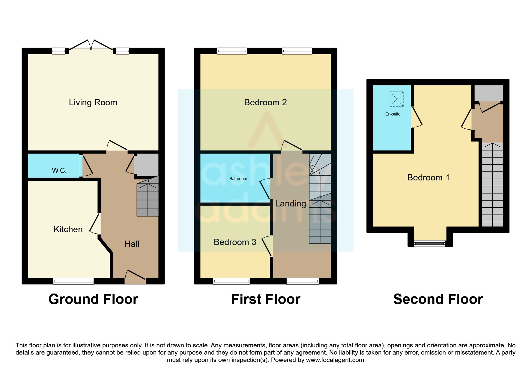 18, Merevale Way, Derby floorplan