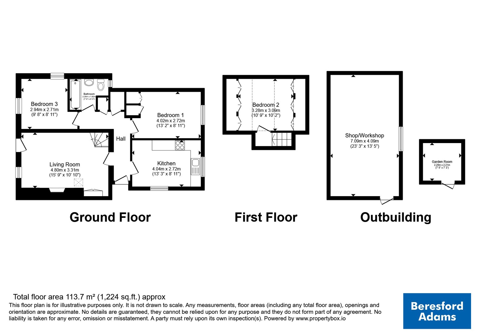 2 Tyn Pwll,, Boduan, Gwynedd floorplan