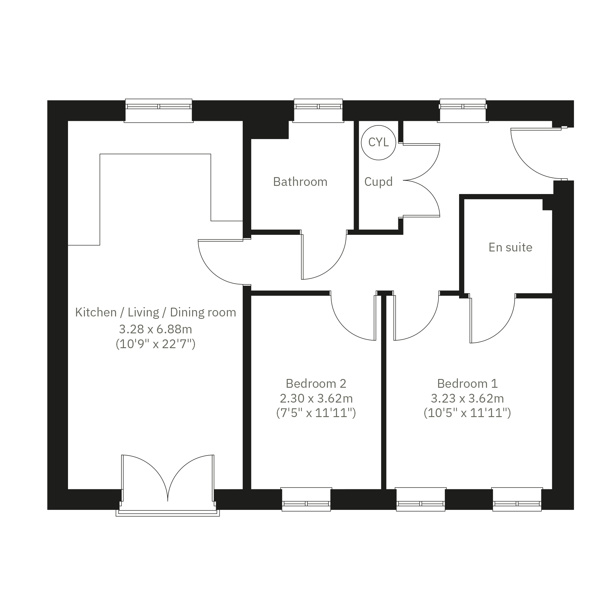 11, Swindon Village, Cheltenham floorplan