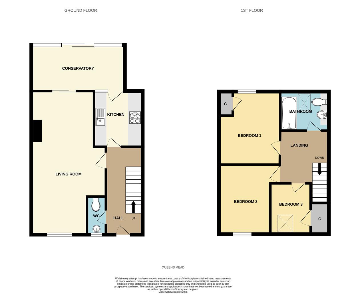 Queens Mead, Lund, Driffield floorplan
