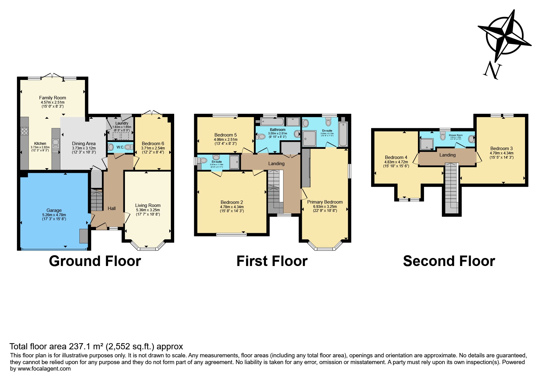 5, Hawthorn Way, Manchester floorplan