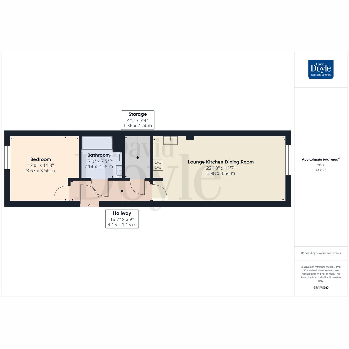 25, Maple House, Hemel Hempstead floorplan