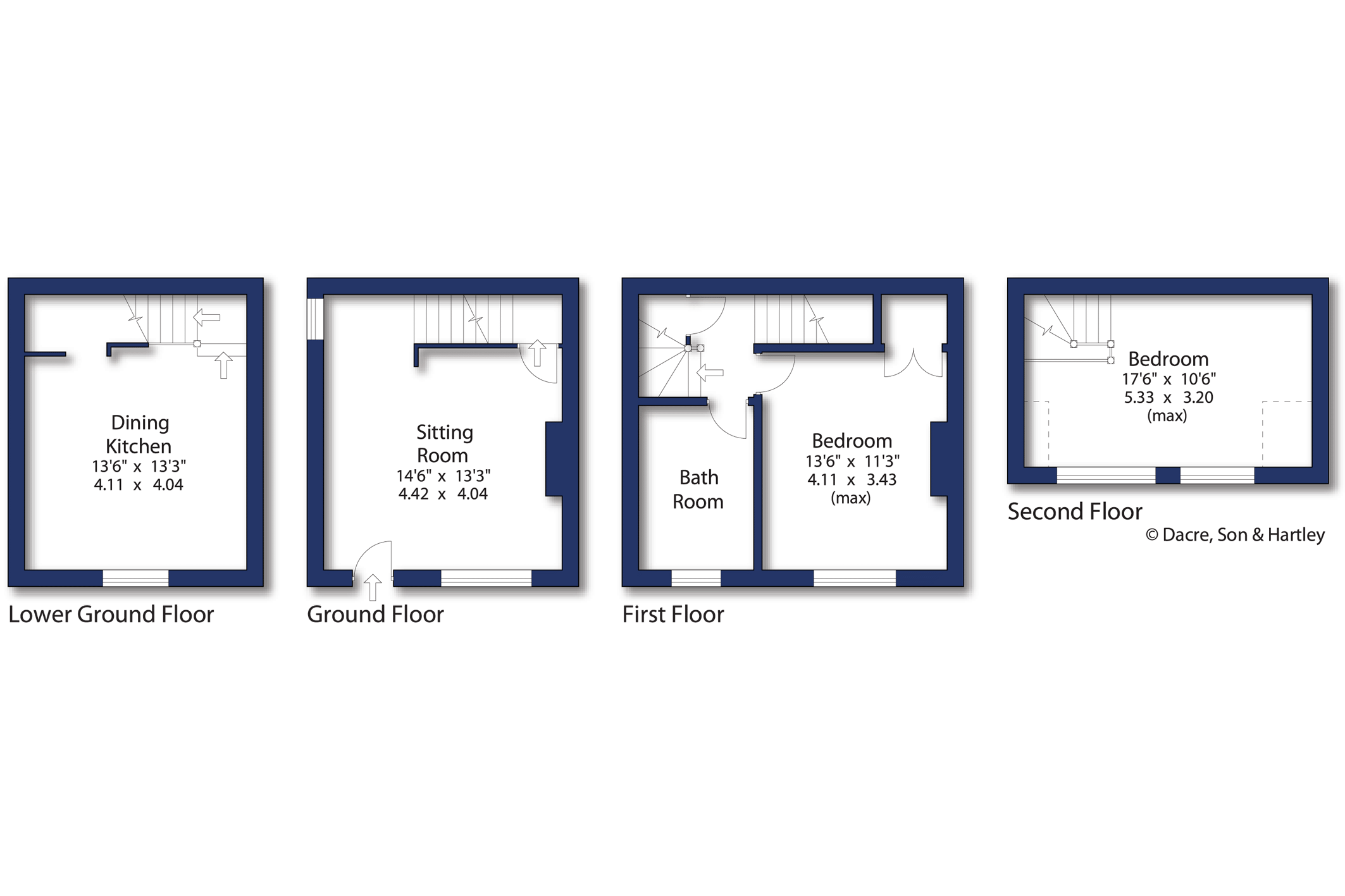 13, Orchard Street, West Yorkshire floorplan