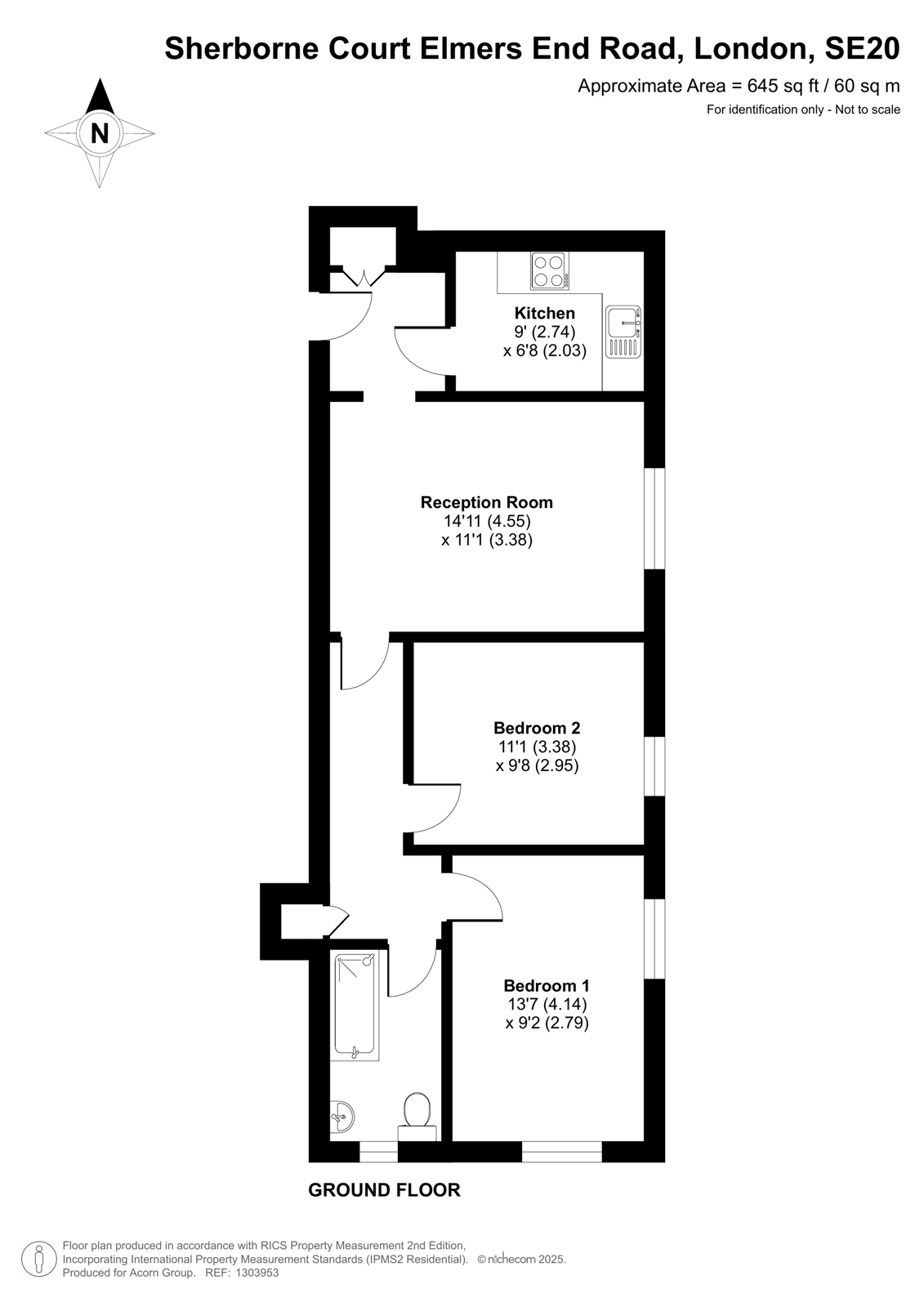Elmers End Road, London floorplan