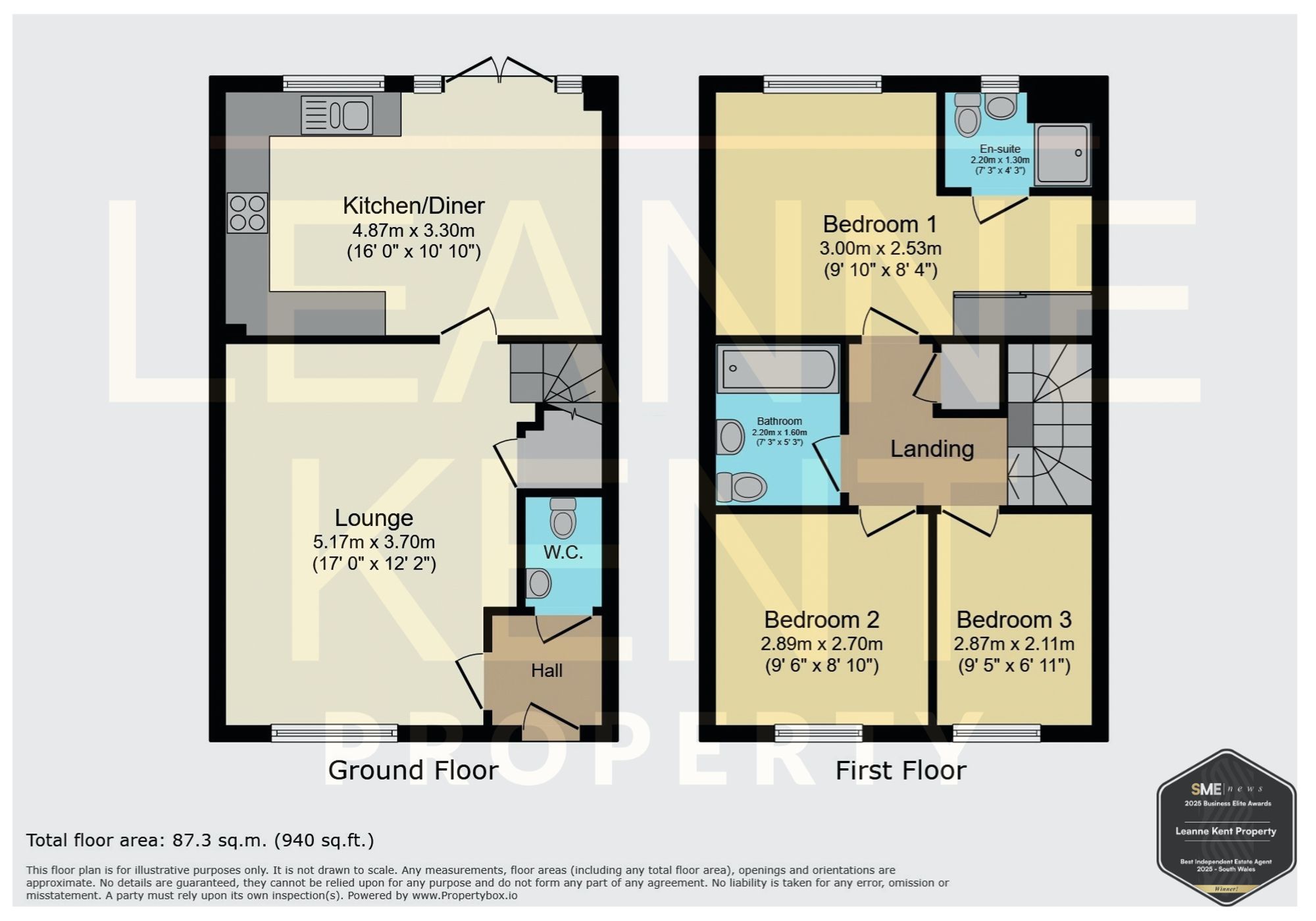 20 Cwrt Yr Hendre, Caerphilly floorplan