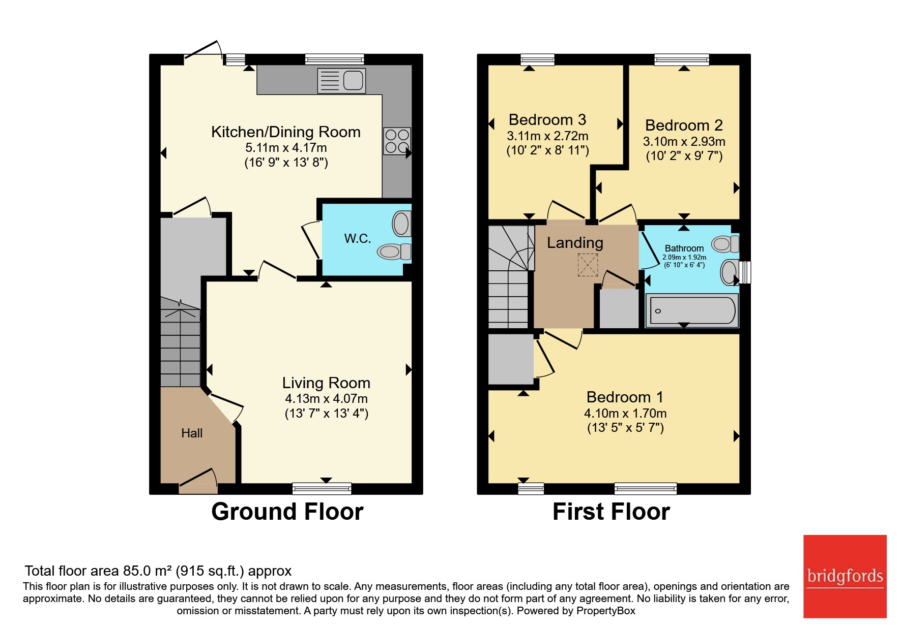 21, Sparrow Way, North Yorkshire floorplan