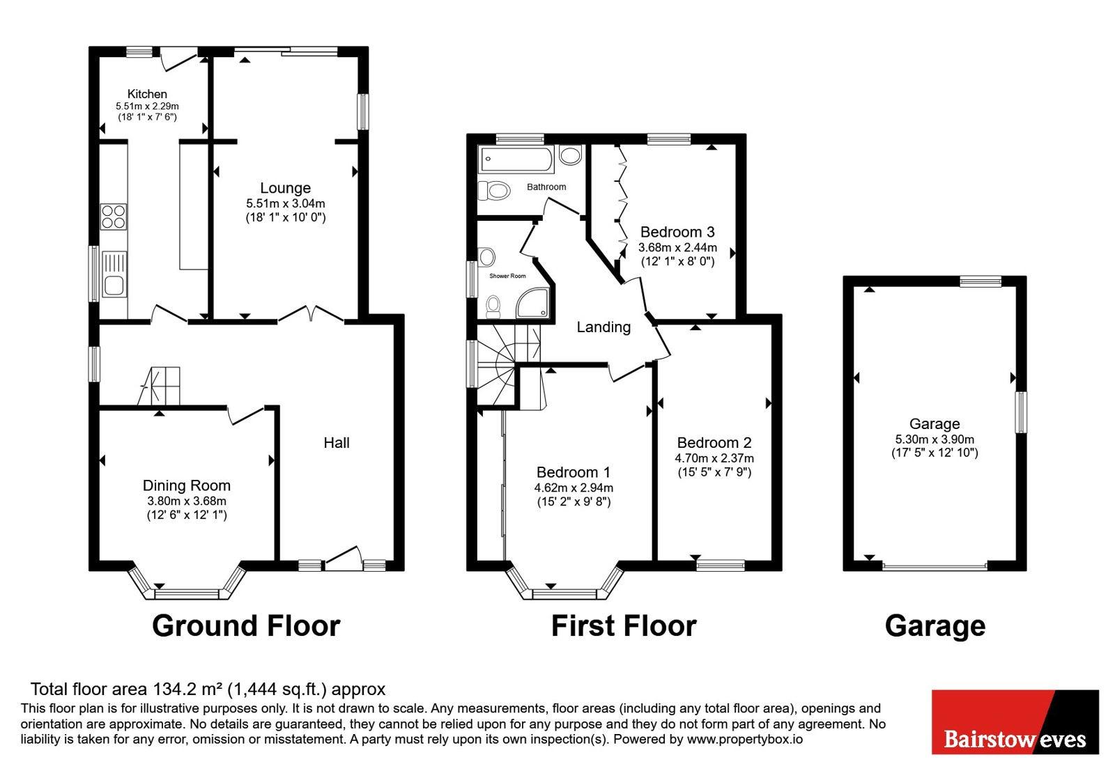 44, York Road, South Croydon floorplan