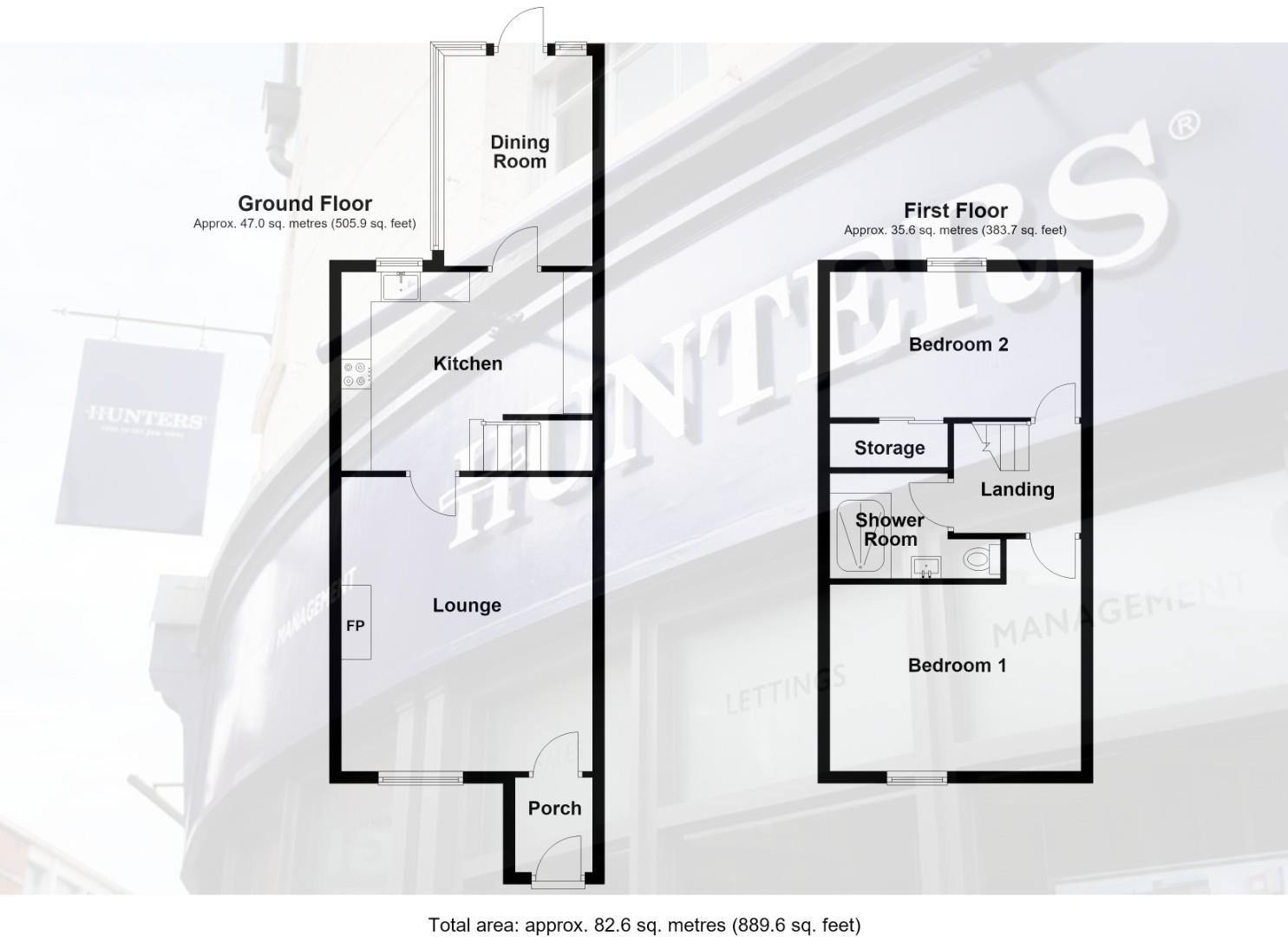 18, Broadfield, Accrington floorplan