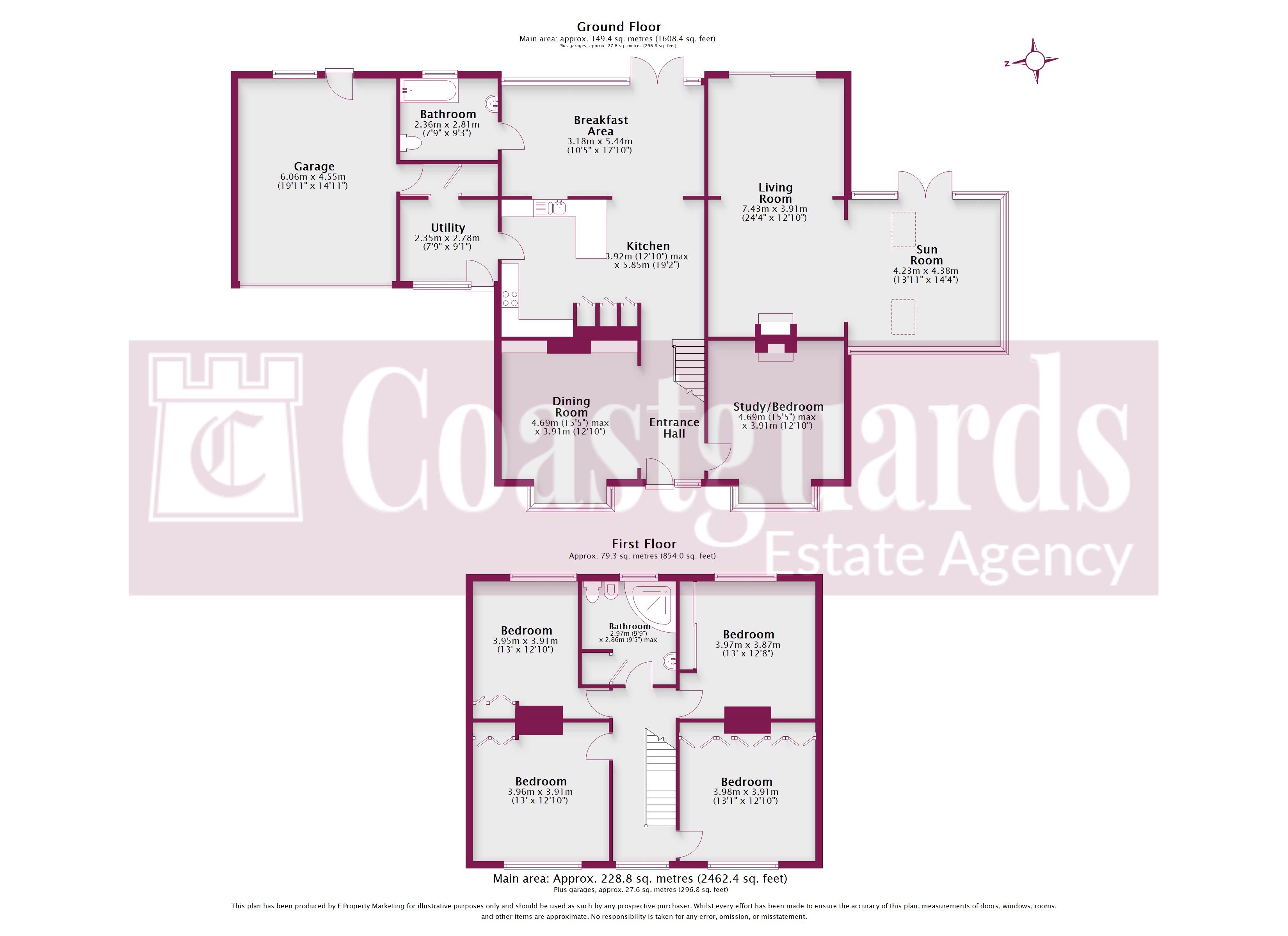 Haddan House, Shripney Road, Bognor Regis, West Sussex floorplan