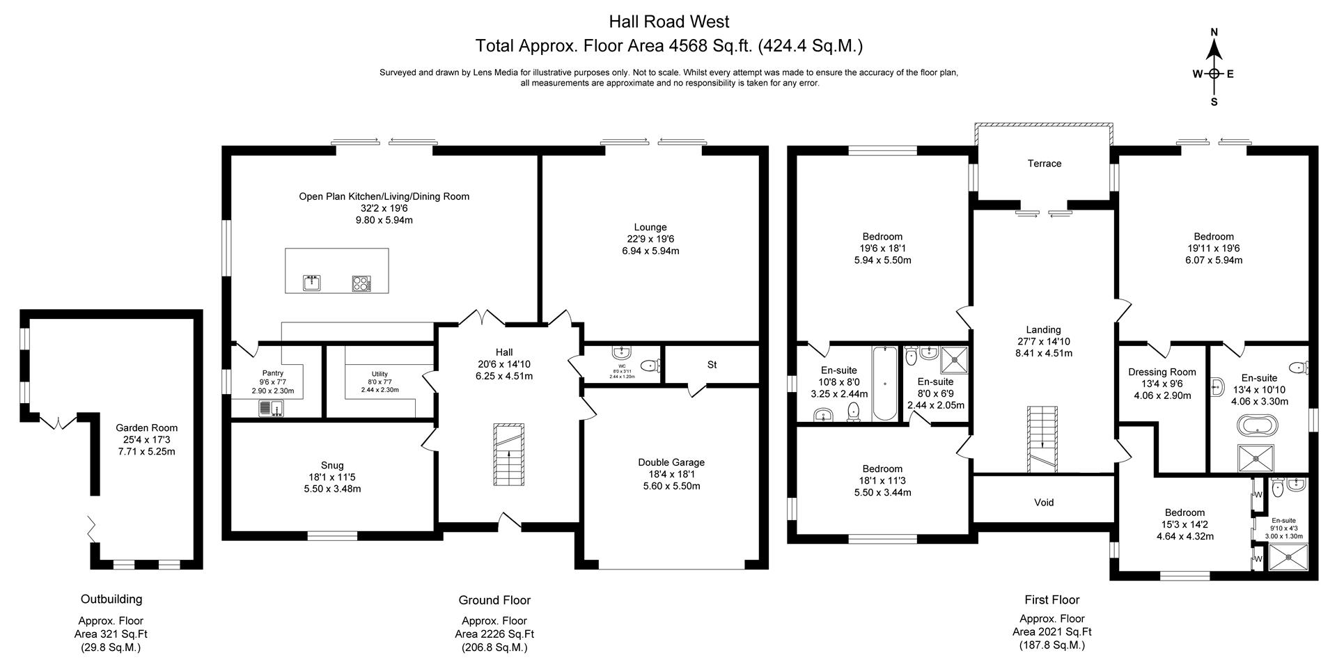 30, Hall Road West, Liverpool floorplan