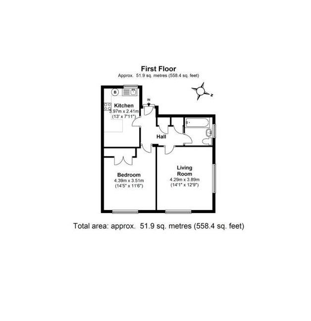Oastfield Court, Sevenoaks floorplan