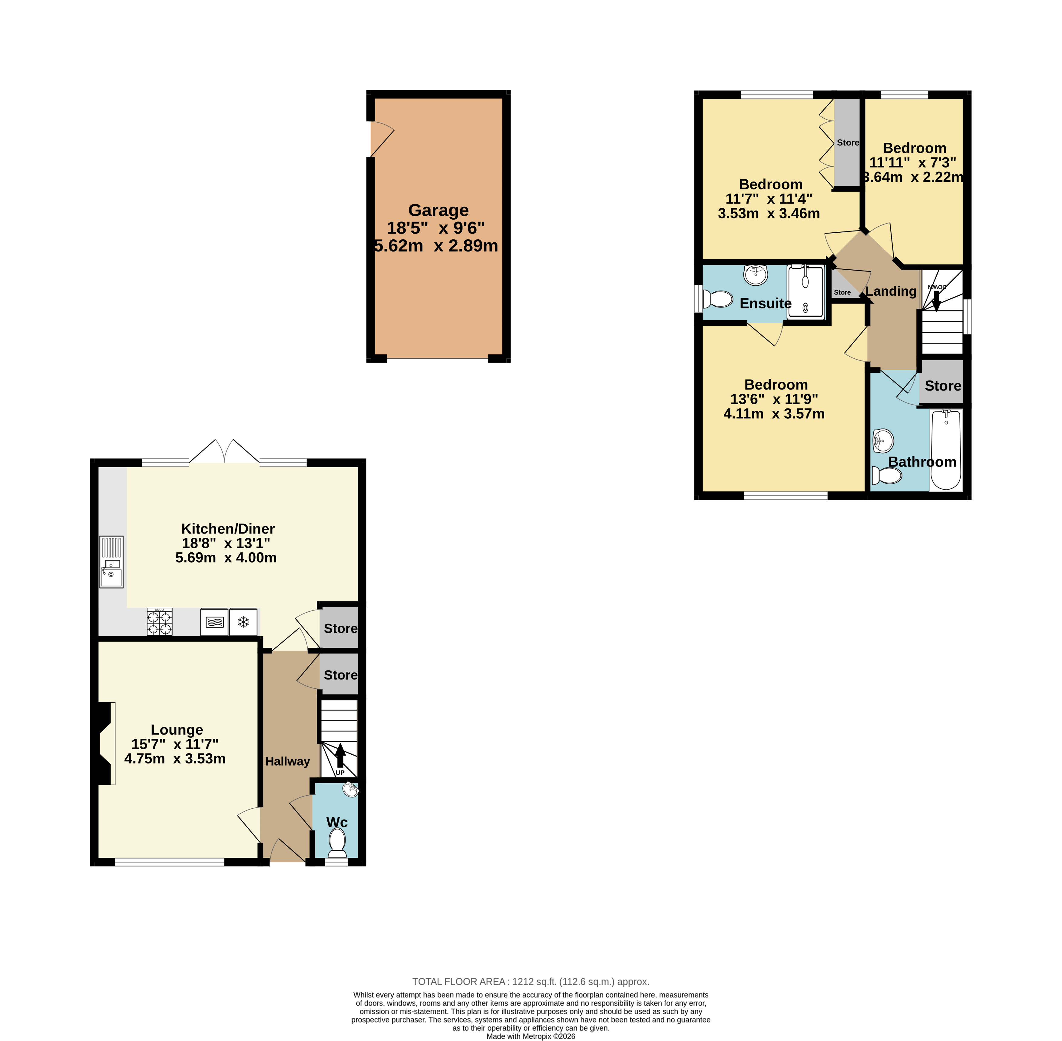 2, Hoplands Road, Canterbury floorplan