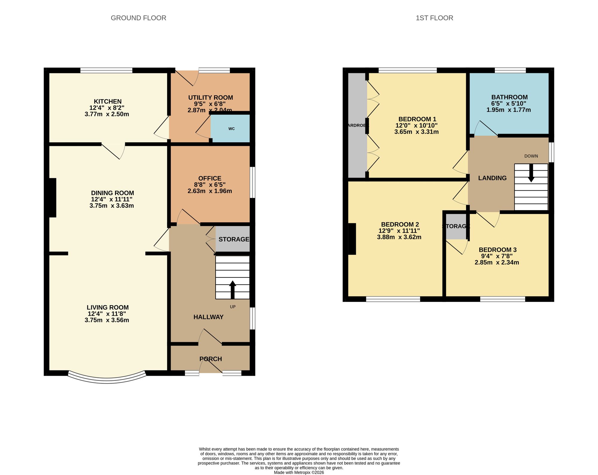 66 Kirkby Folly Road, Sutton-In-Ashfield floorplan