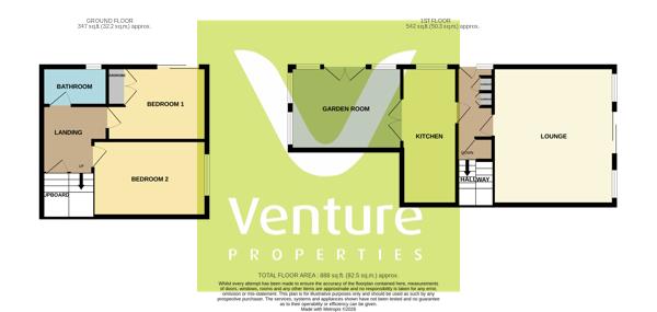 15, Woodifield Hill, Crook floorplan