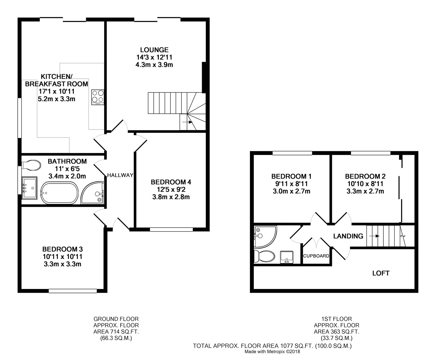 4 Bedrooms Semi-detached house for sale in Oakcroft Gardens, Littlehampton BN17
