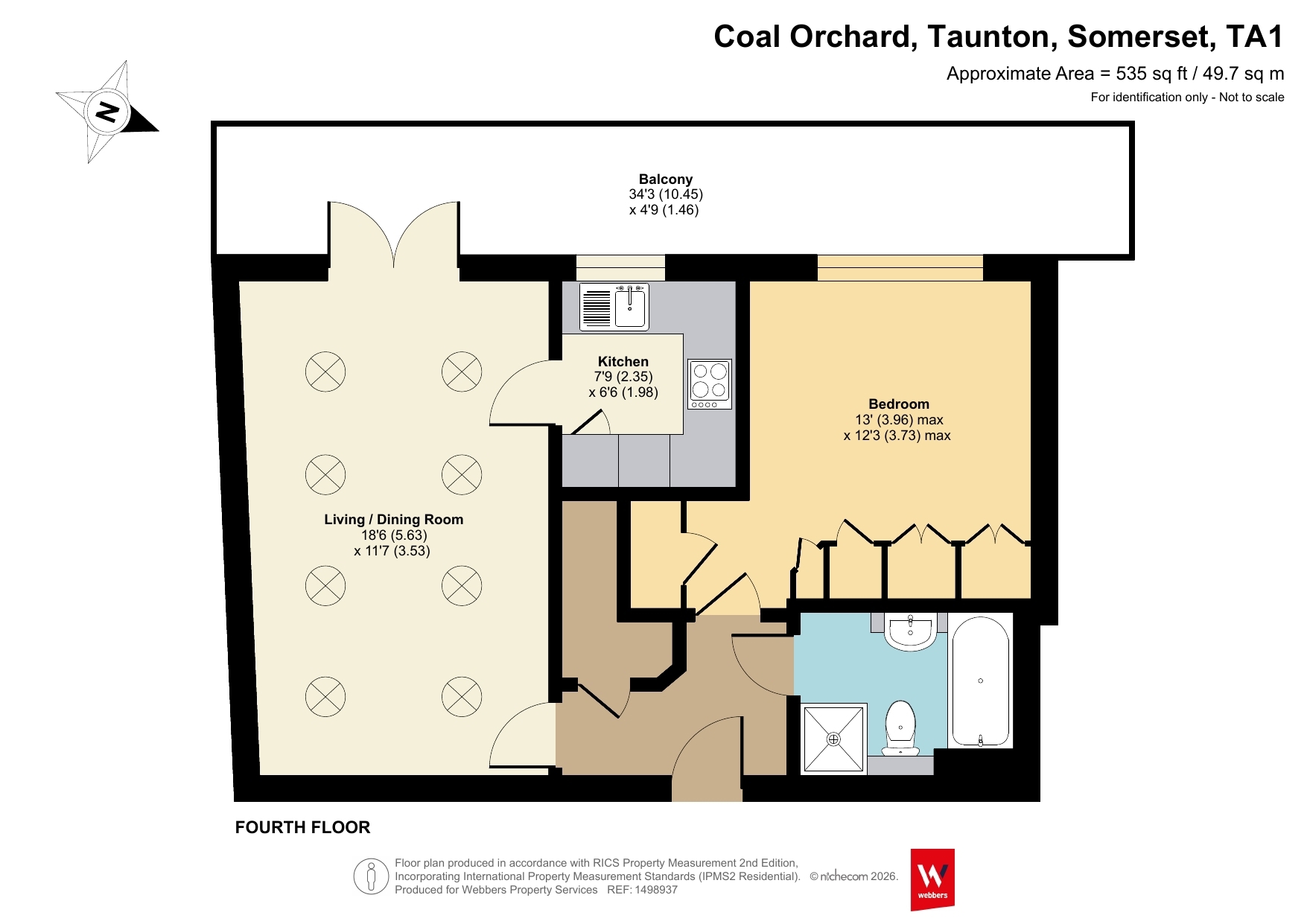 57 Pegasus Court,, Coal Orchard, Somerset floorplan