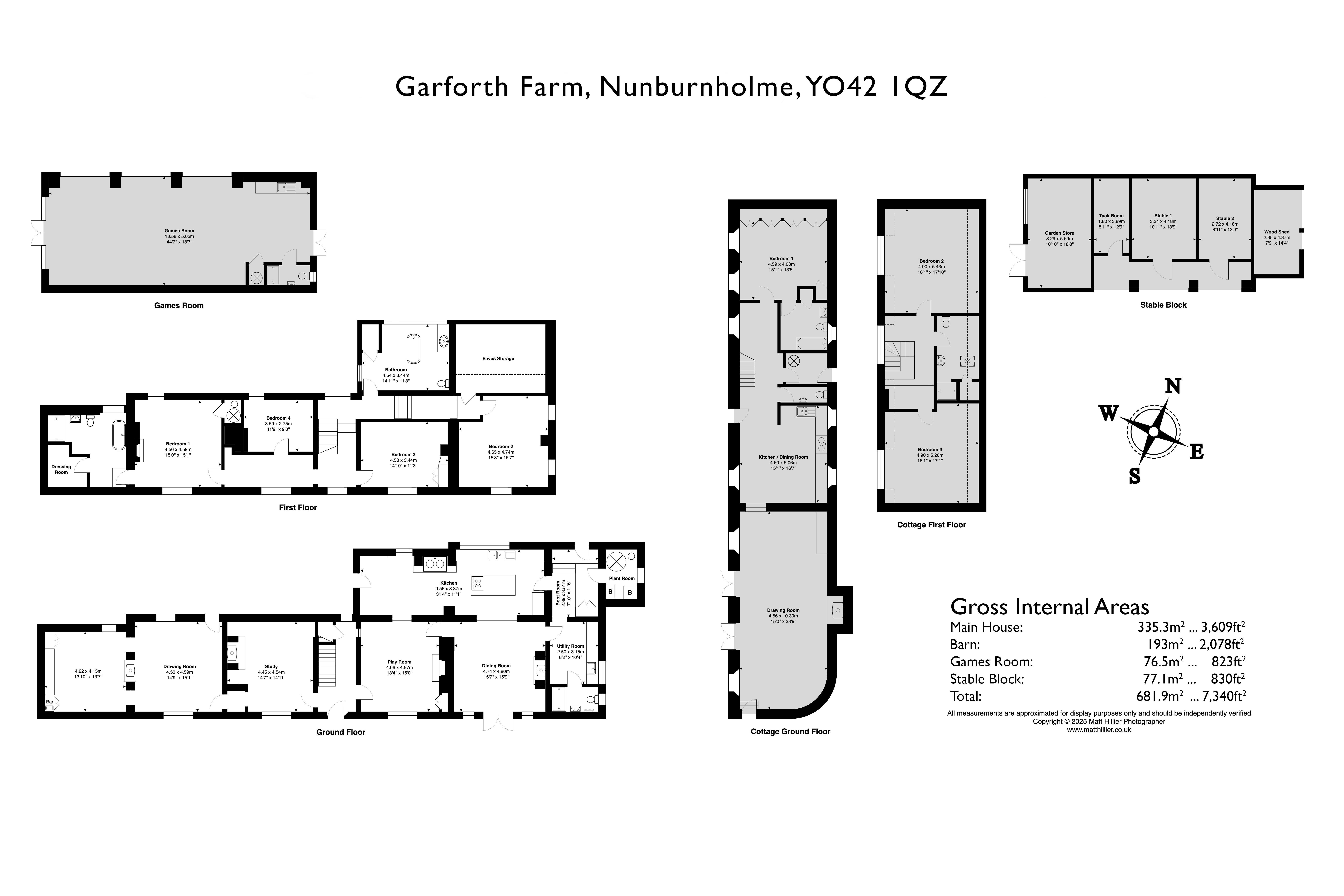 Garforth Farm,, Nunburnholme, East Yorkshire floorplan