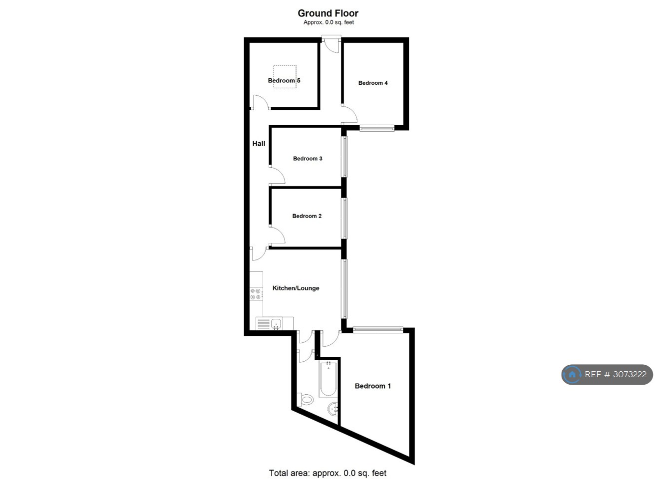 St Augustines Parade, Bristol floorplan