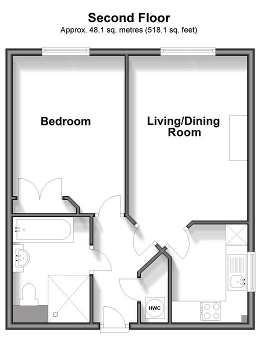 London Road, Redhill floorplan