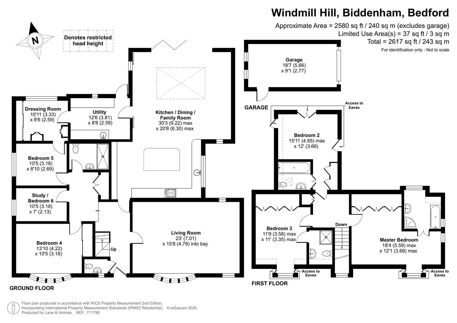 10, Windmill Hill, Bedford floorplan