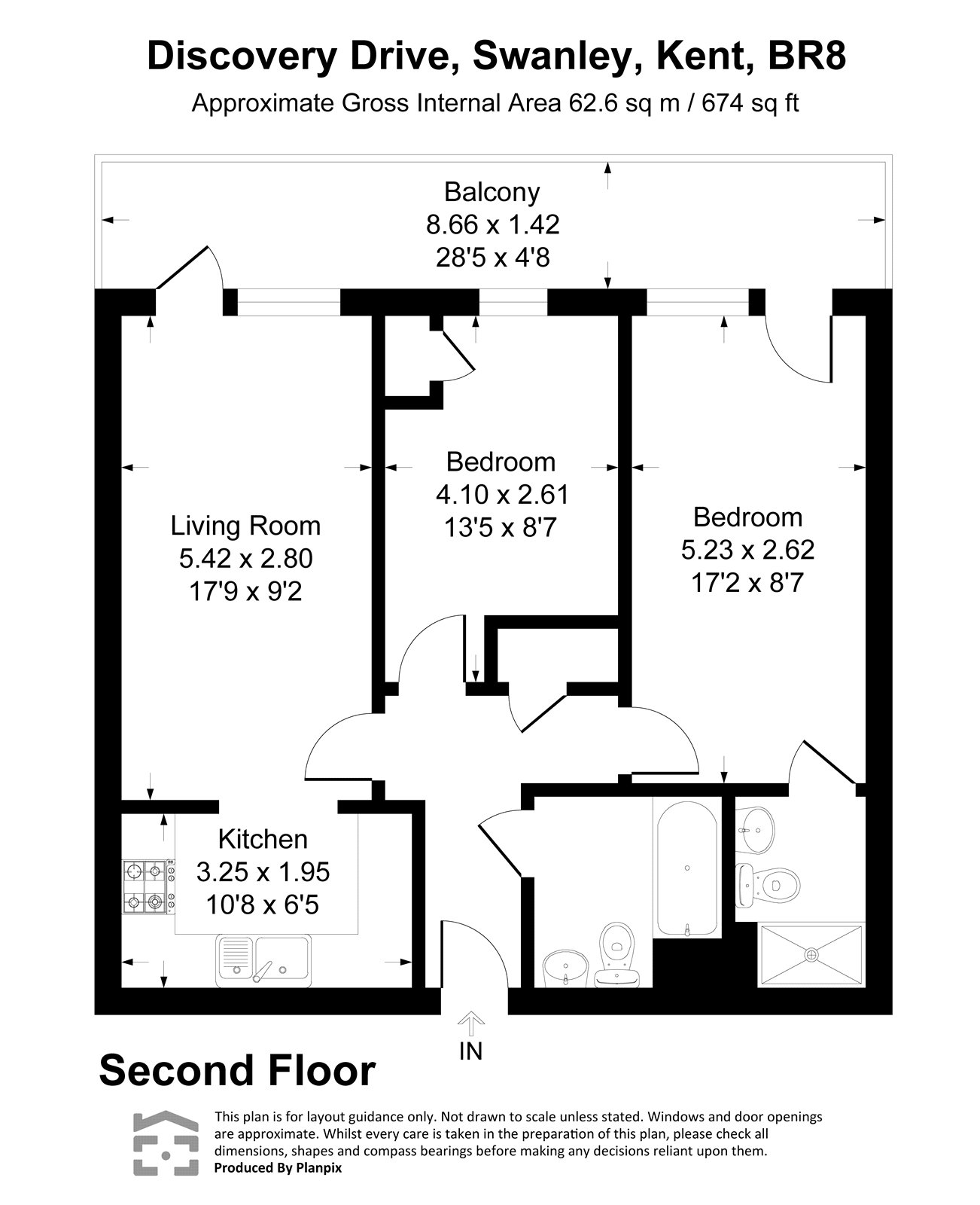 87, Discovery Drive, Kent floorplan
