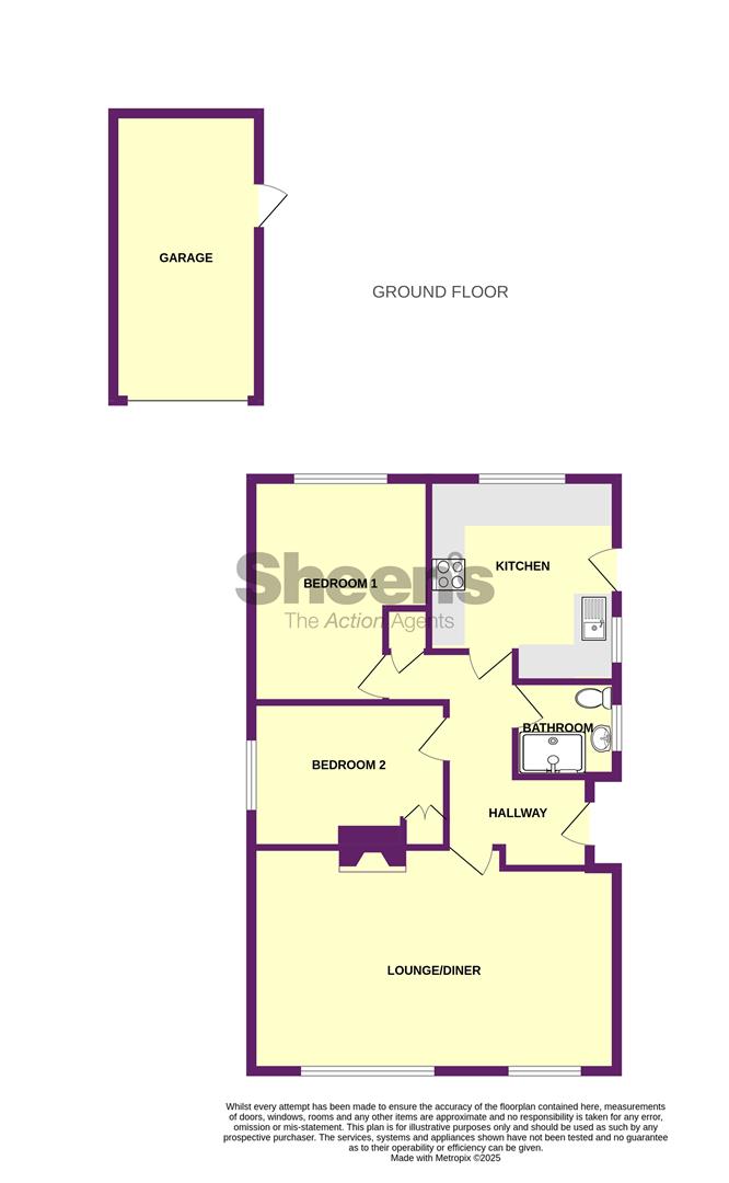 17, Shanklin Close, Great Clacton floorplan