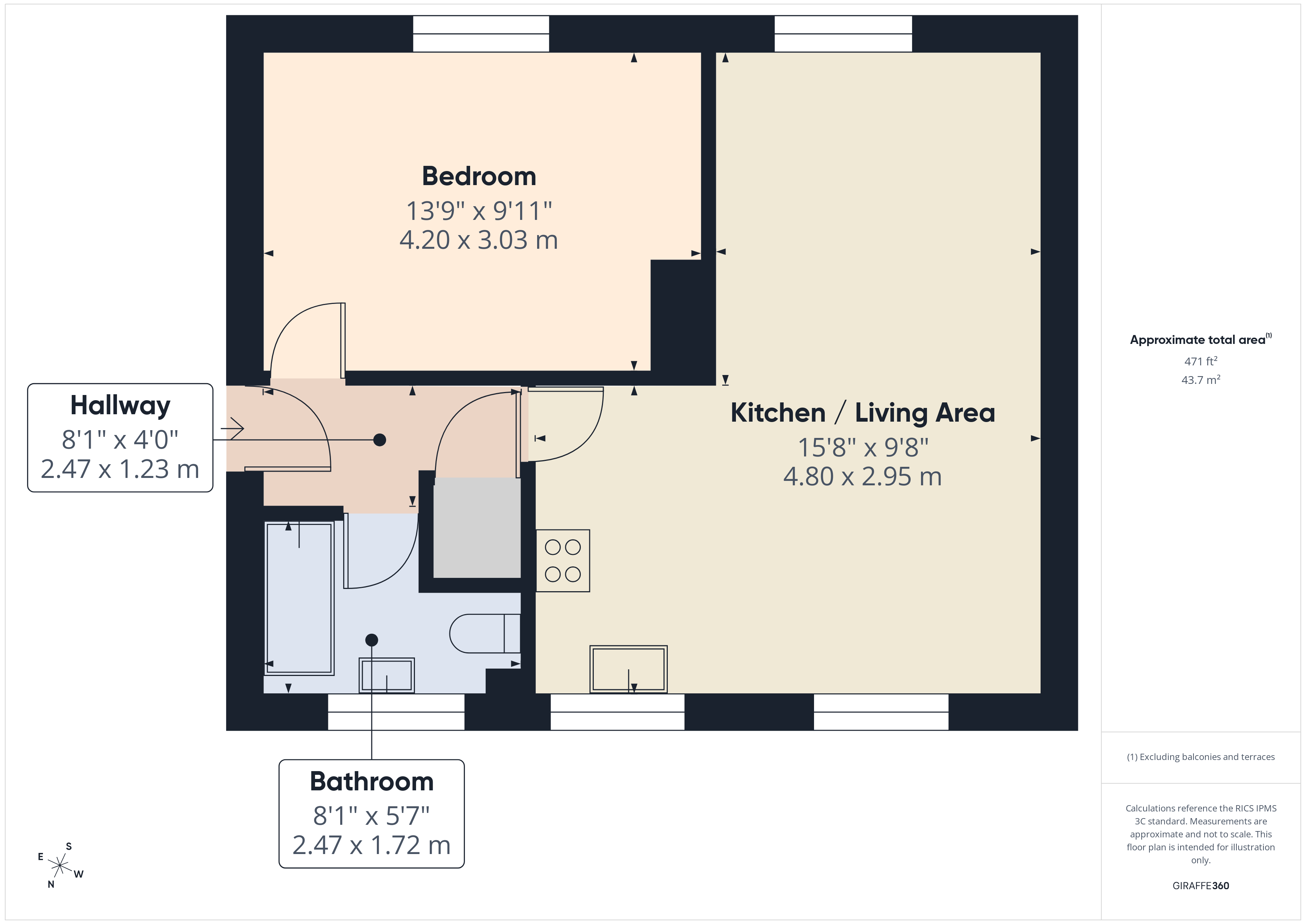 Belconnen Road, Nottingham floorplan