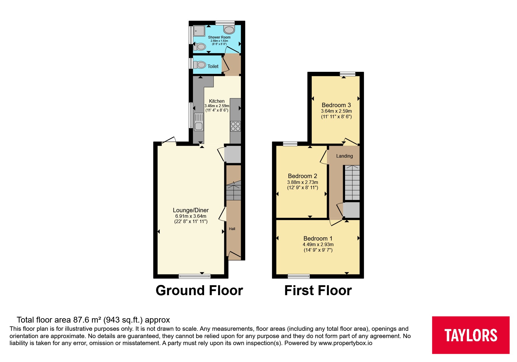 16, Beechwood Road, Northamptonshire floorplan