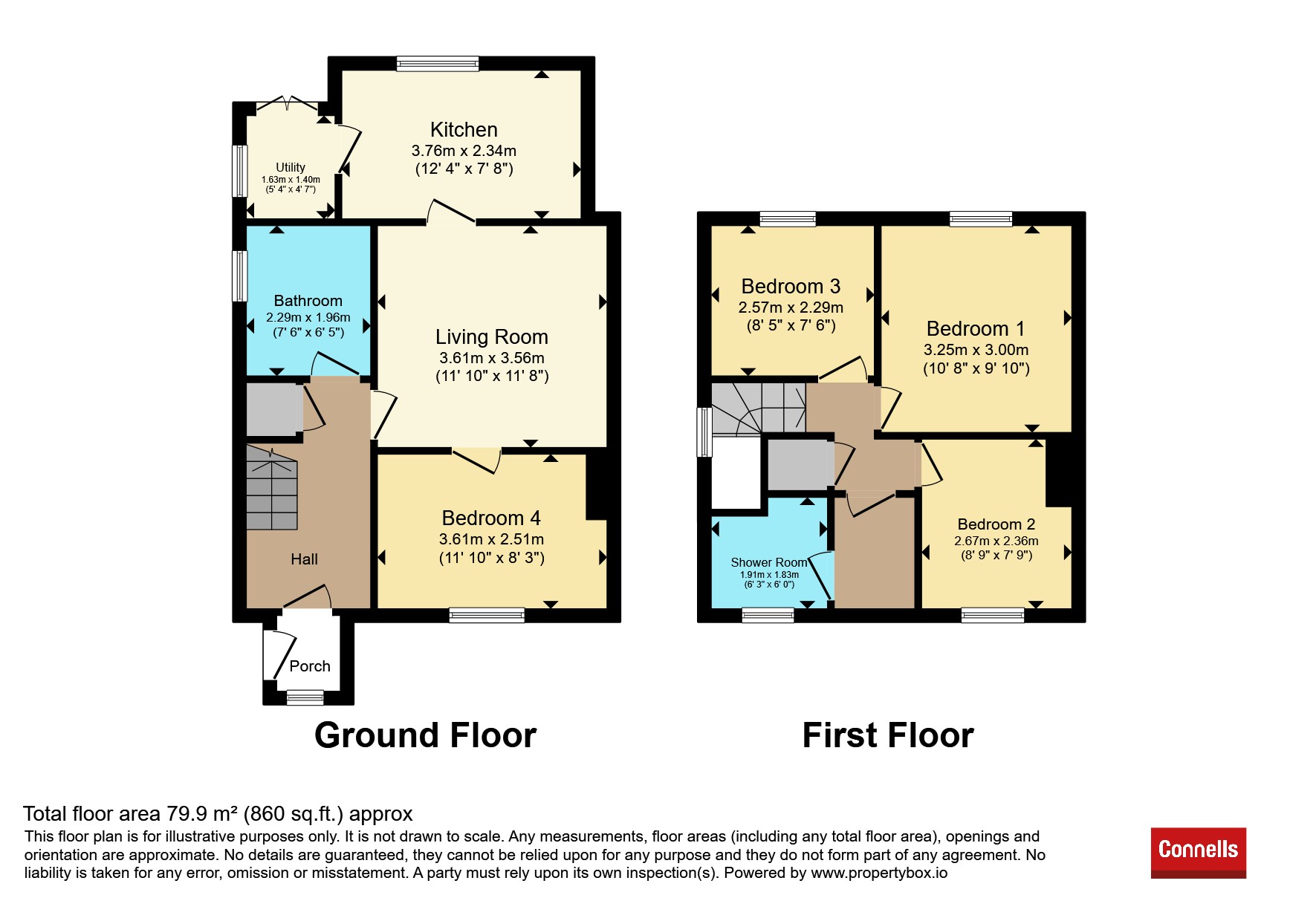 92, Newman Road, Exeter floorplan