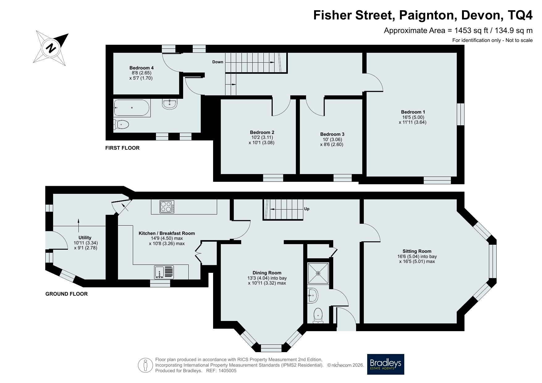 32, Fisher Street, Devon floorplan