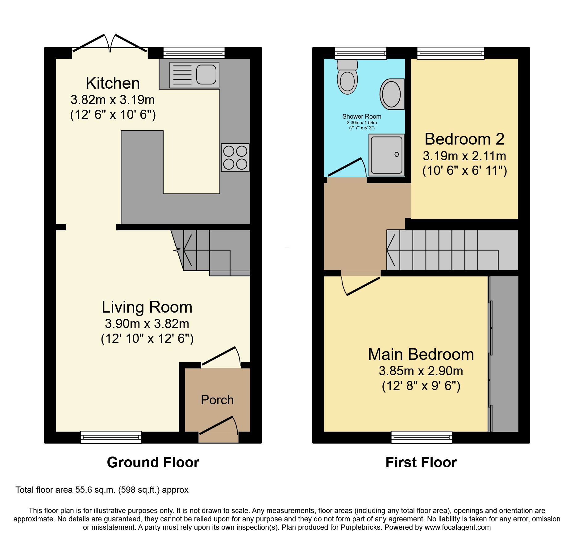 18, Ashwood Avenue, Wigan floorplan