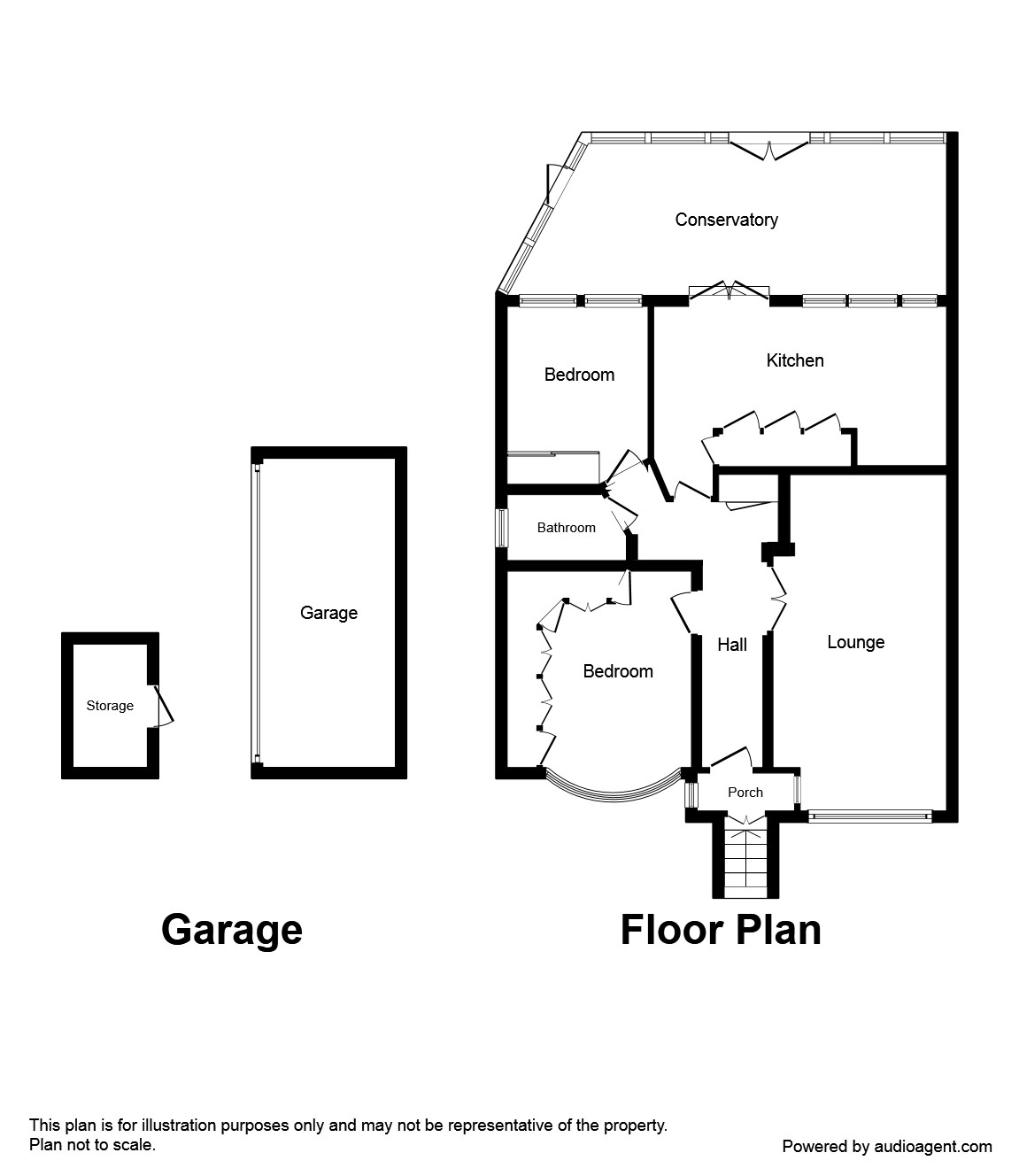 2 Bedrooms Bungalow to rent in Portman Drive, Woodford IG88Qr IG8