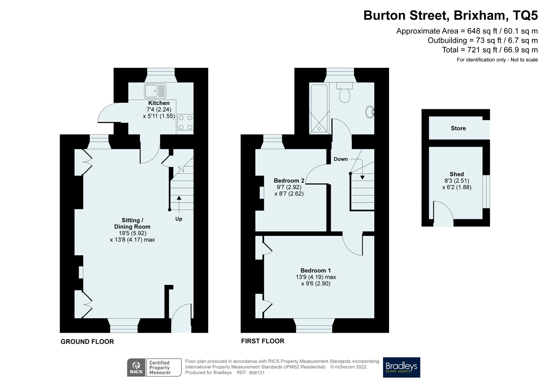 Burton Street, Brixham, Devon TQ5, 2 bedroom terraced house for sale 61905528 PrimeLocation