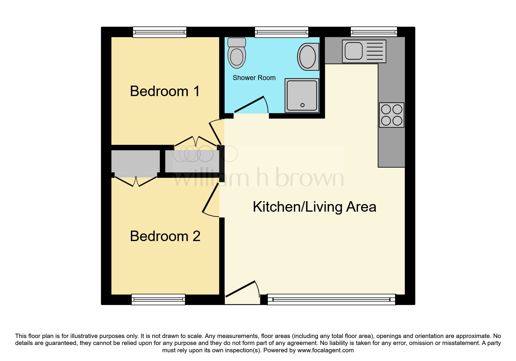 50, Waveney Valley, Great Yarmouth floorplan