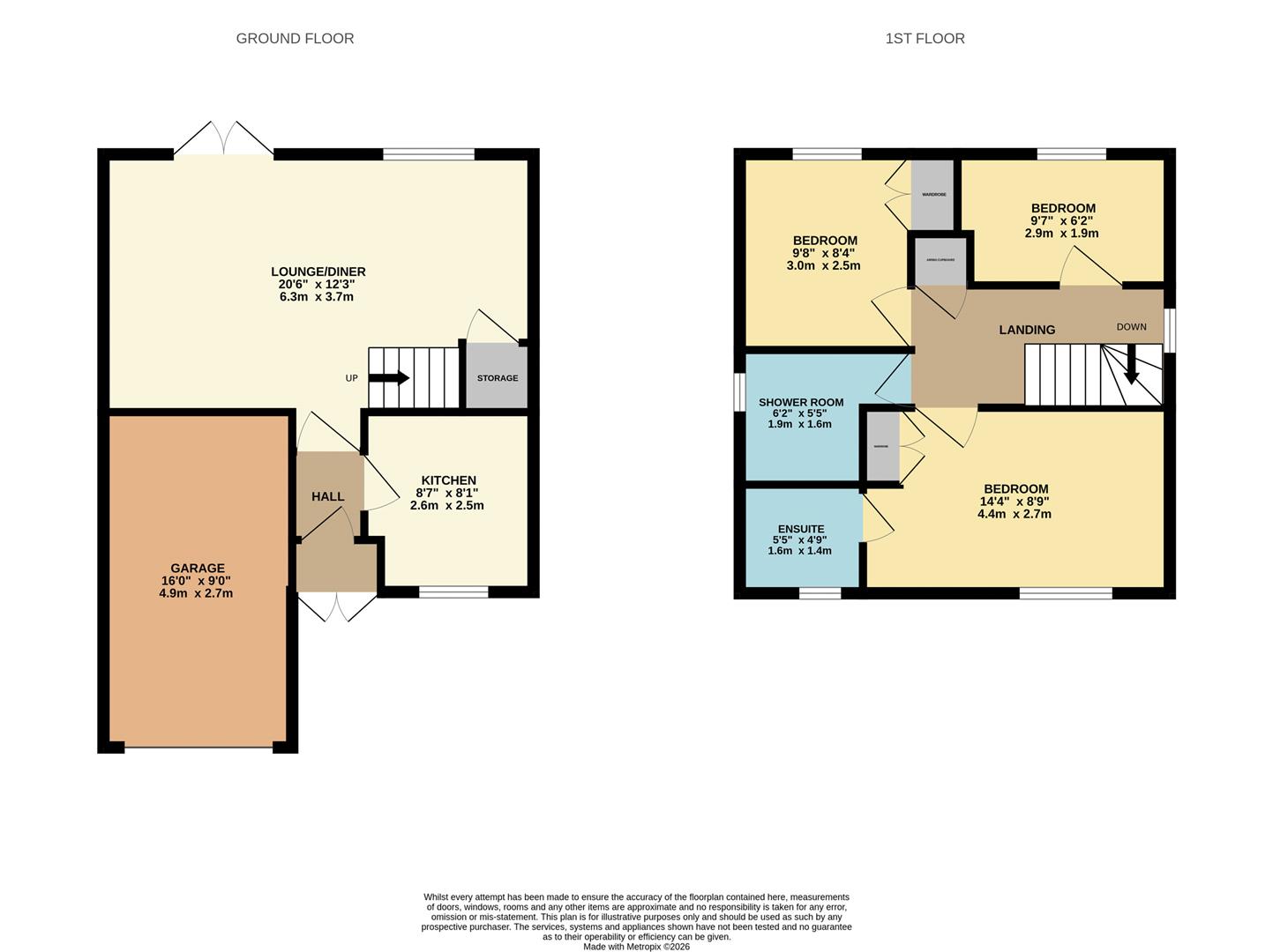 25., Cornfield Way, Burton Latimer floorplan