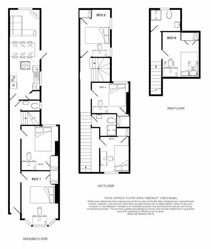 5, Heyward Road, Portsmouth floorplan
