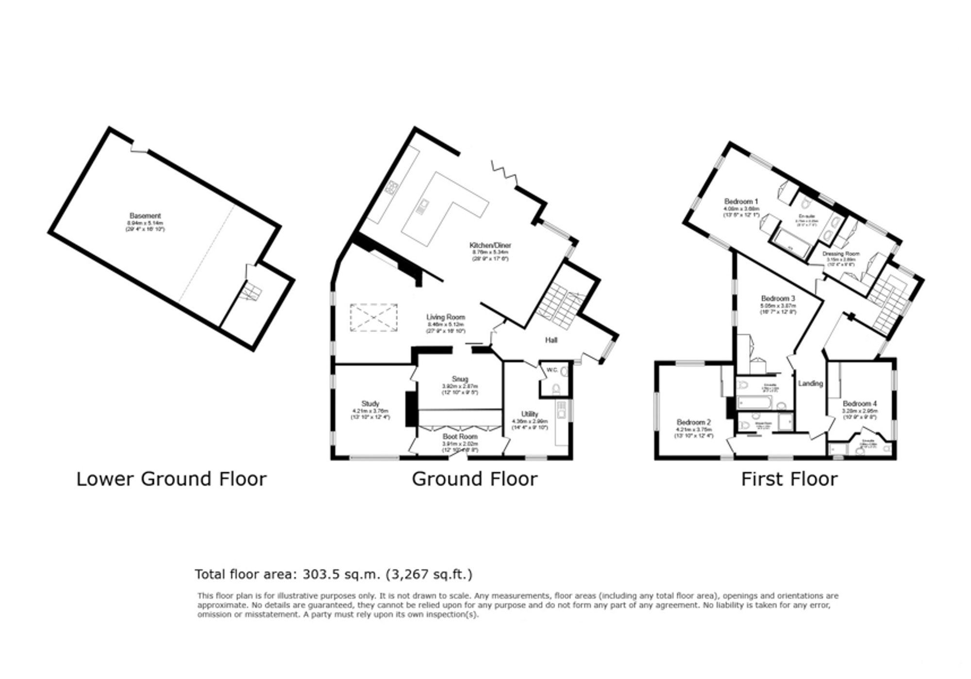 28 West Park Drive East, Leeds floorplan