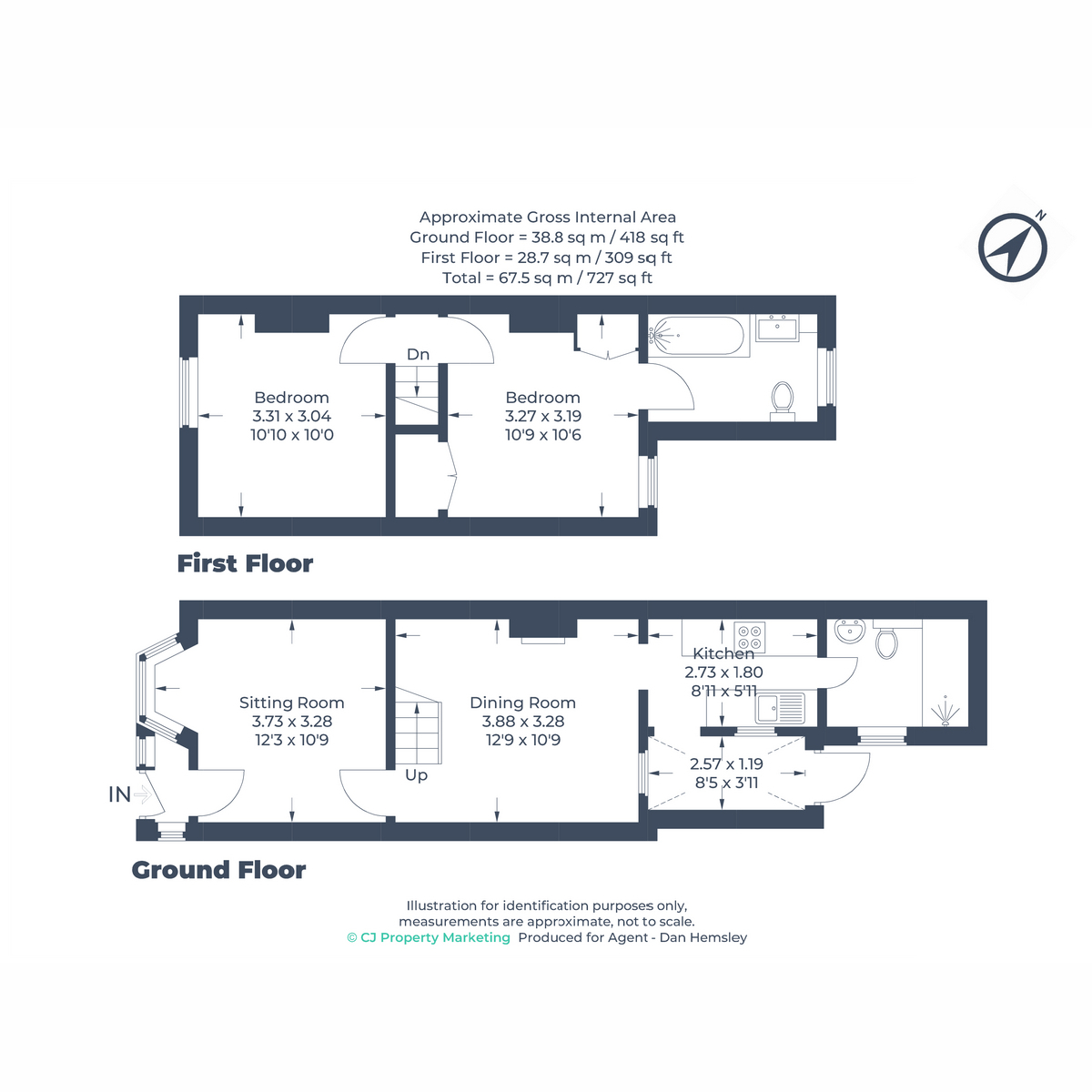 249, Bellingdon Road, Chesham floorplan