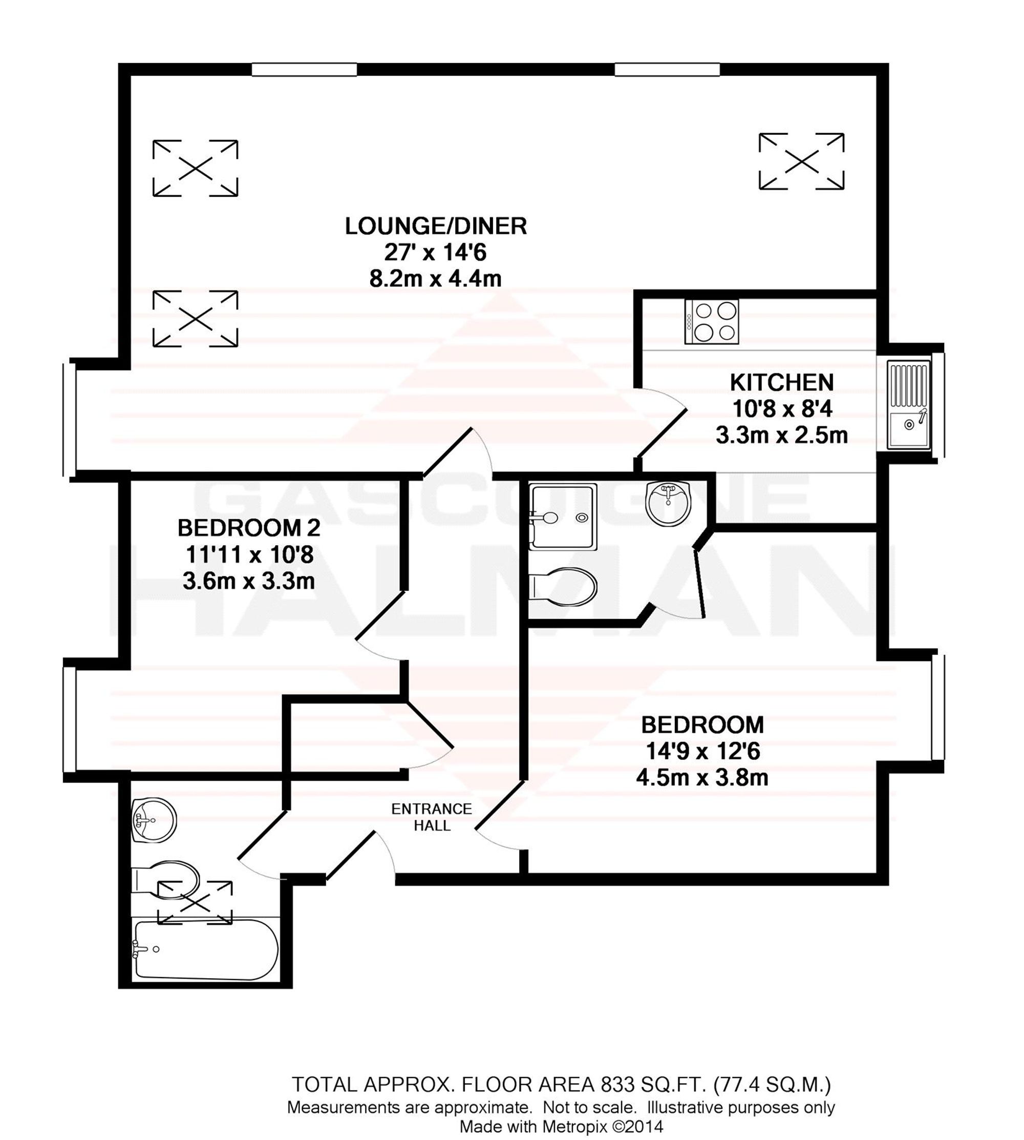 31 Crossland Mews, Lymm floorplan