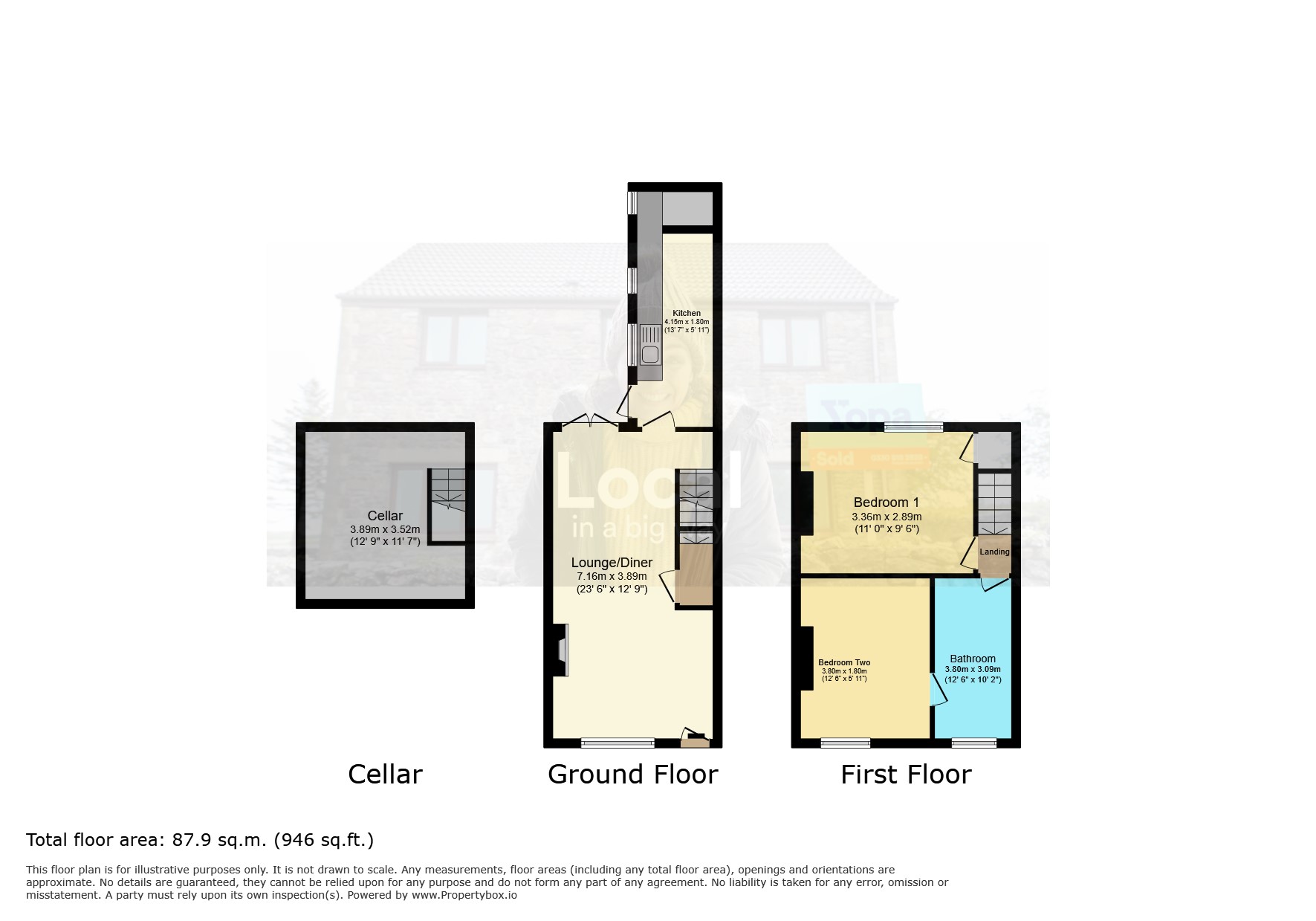 50, Clarence Street, Upper Gornal, Dudley floorplan