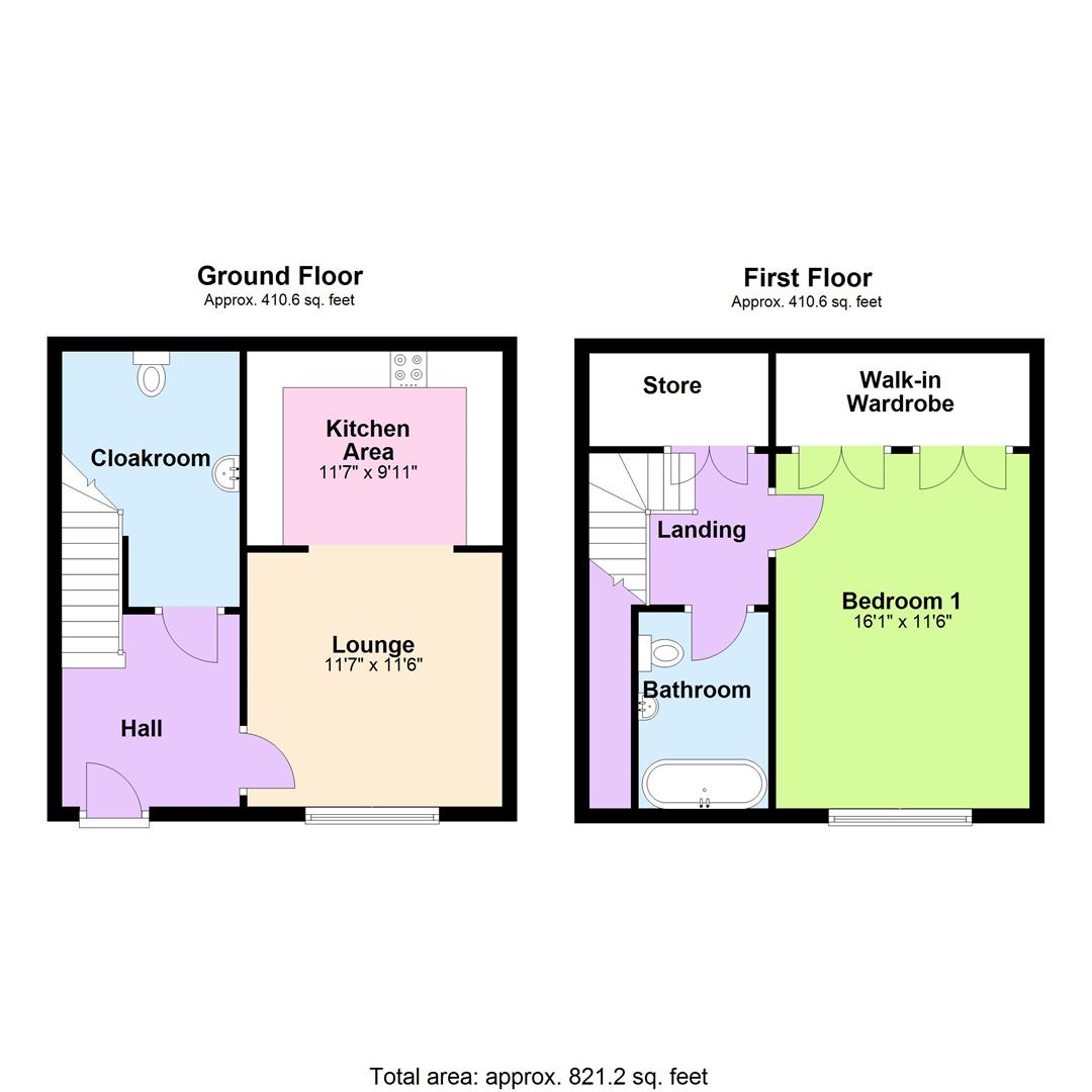 11 Crown Mews, Rothschild Place, Tring floorplan