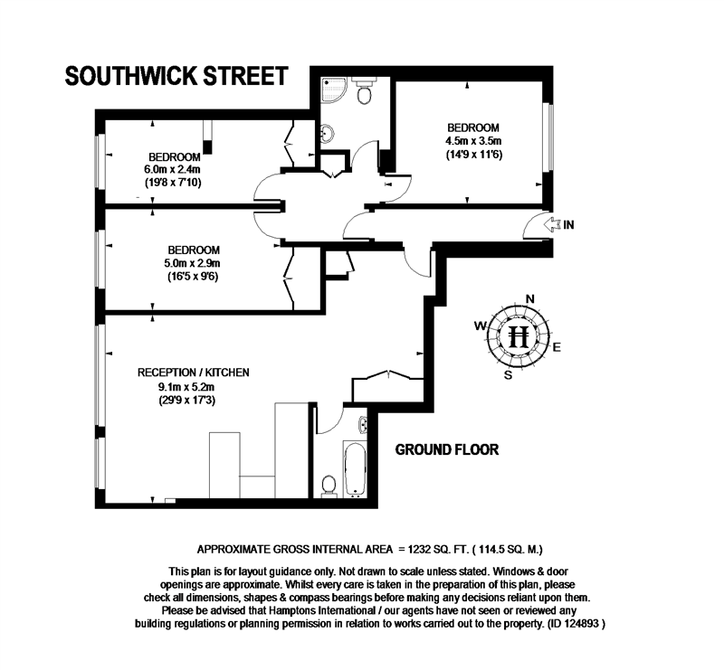 3 Bedrooms Flat for sale in Southwick Street, London W2