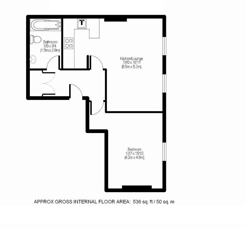 1 Bedrooms Flat to rent in Weymouth Mews, London W1G