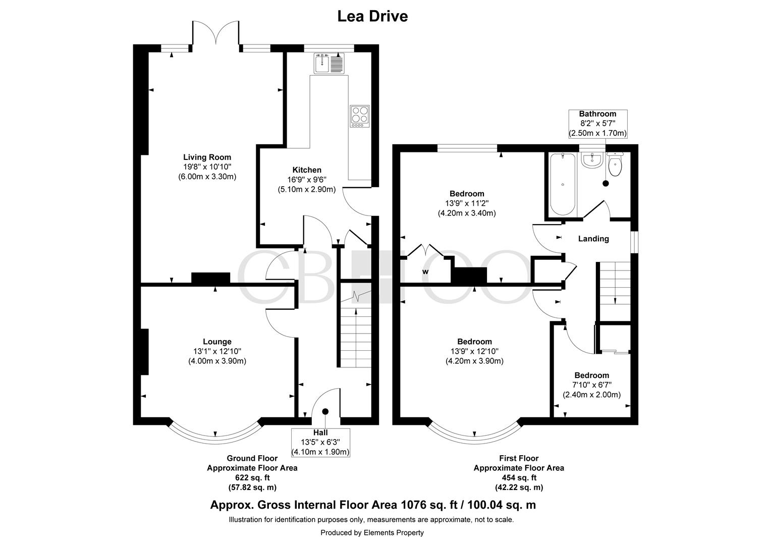1, Lea Drive, Derby floorplan
