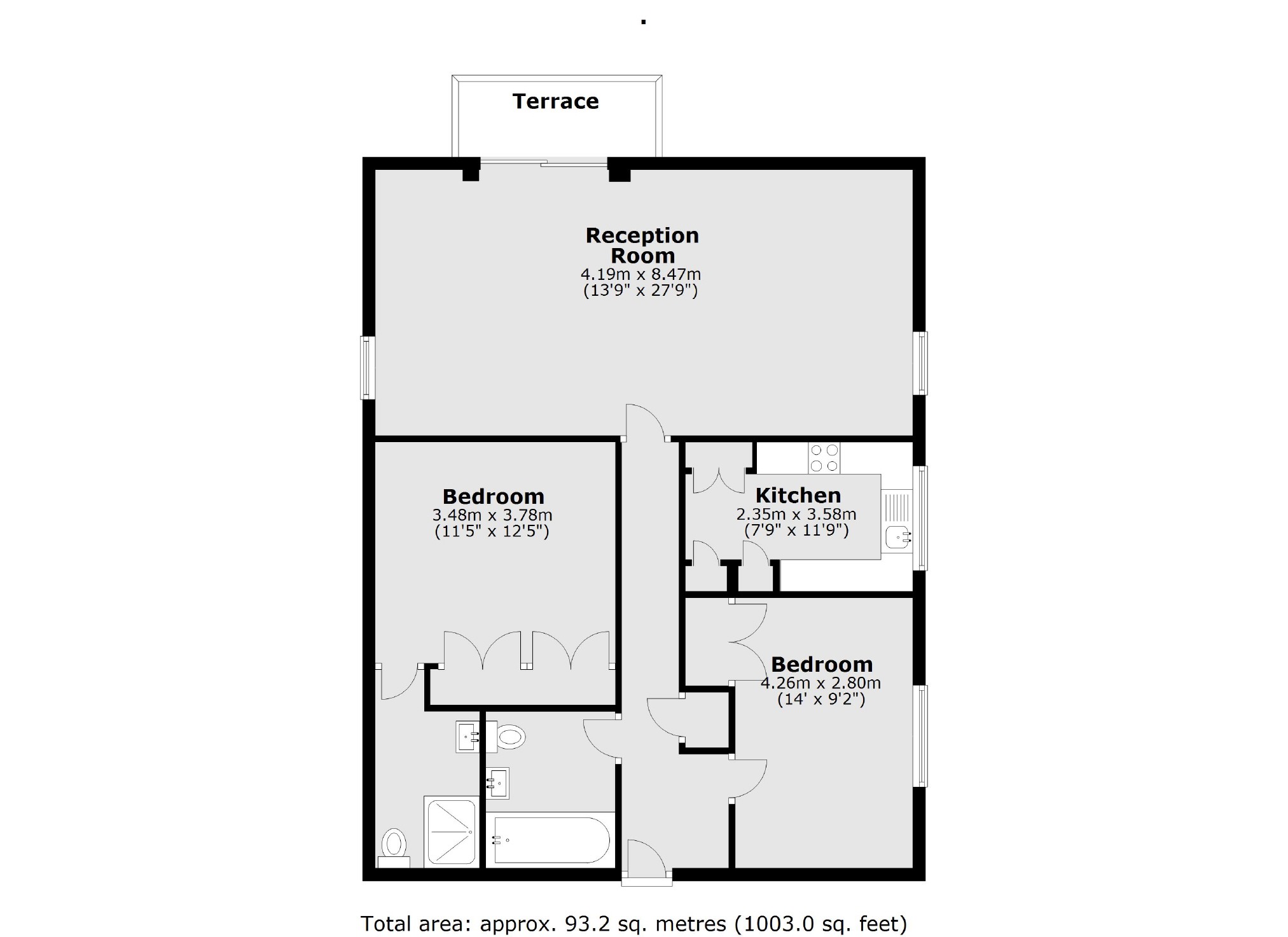 Hillrise, WaltonOnThames KT12, 2 bedroom flat for sale 62629003