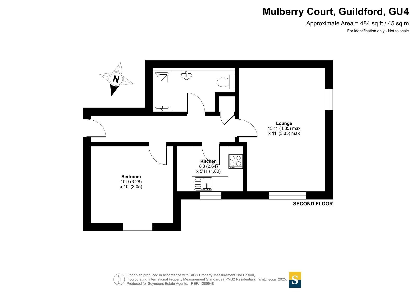 21, Mulberry Court, Guildford floorplan
