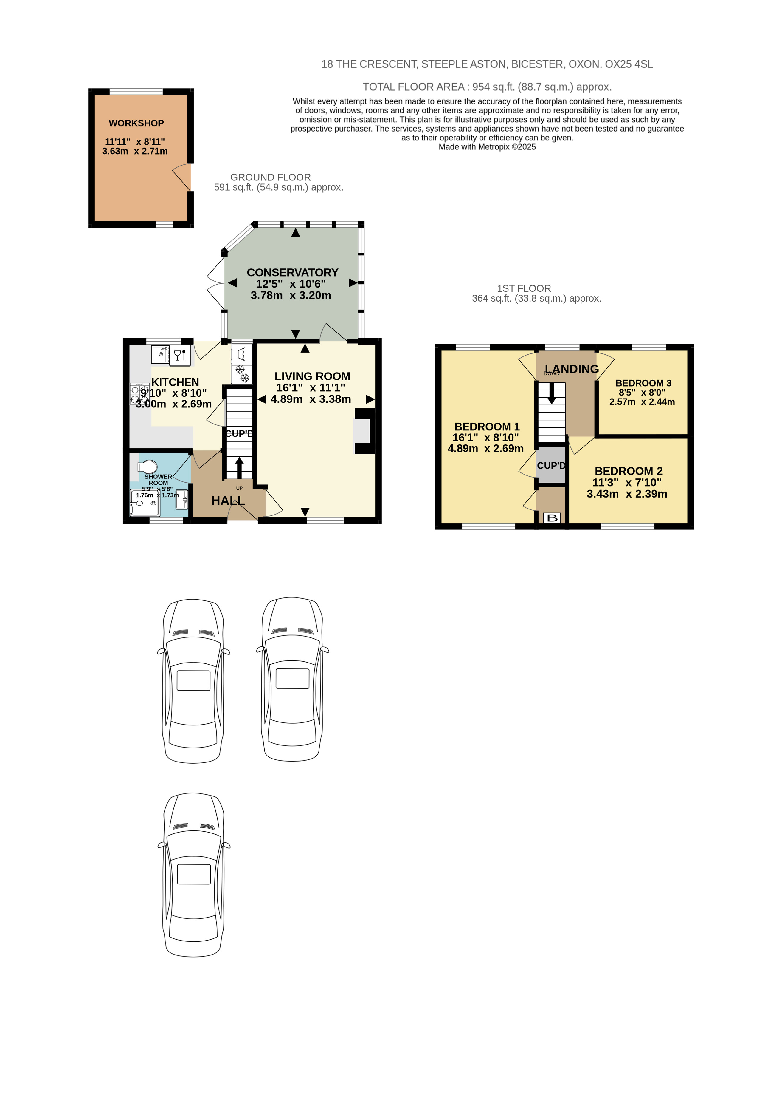 18, The Crescent, Bicester floorplan