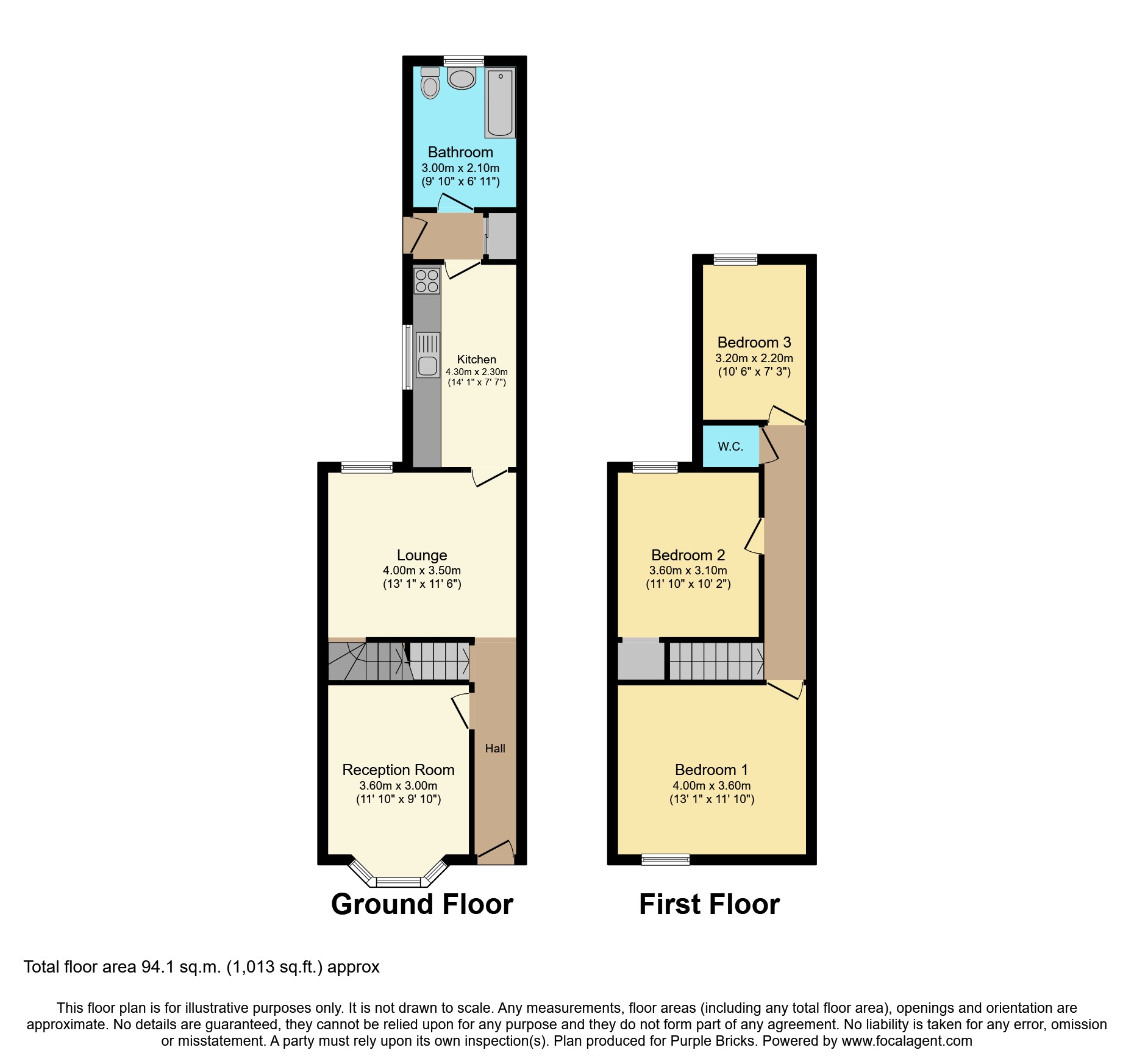 Newhampton Road West, Wolverhampton WV6, 3 bedroom terraced house for